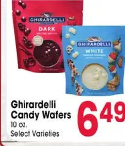 Jewel-Osco Ghirardelli Candy Wafers offer