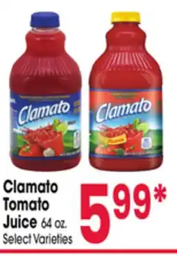 Jewel-Osco Clamato Tomato Juice offer
