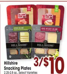 Jewel-Osco Hillshire Snacking Plates offer