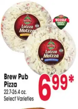 Jewel-Osco Brew Pub Pizza offer