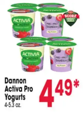 Jewel-Osco Dannon Activa Pro Yogurts offer