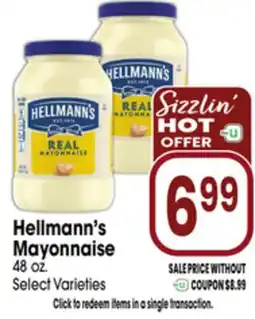 Jewel-Osco Hellmann's Mayonnaise offer
