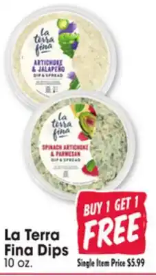 Jewel-Osco La Terra Fina Dips offer
