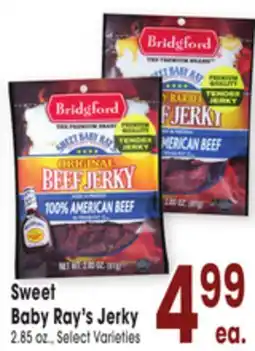 Jewel-Osco Sweet Baby Ray's Jerky offer