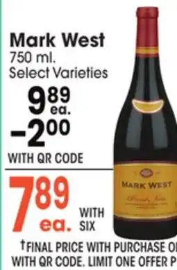 Jewel-Osco Mark West offer