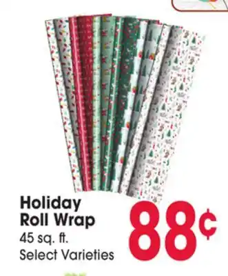 Jewel-Osco Holiday Roll Wrap offer
