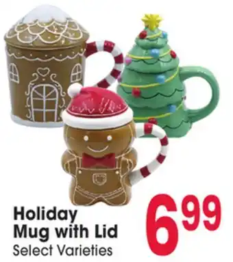 Jewel-Osco Holiday Mug with Lid offer