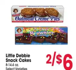Jewel-Osco Little Debbie Snack Cakes offer