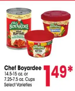 Jewel-Osco Chef Boyardee offer