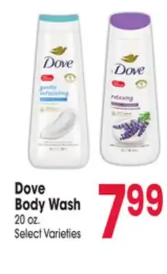 Jewel-Osco Dove Body Wash offer