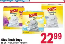 Jewel-Osco Glad Trash Bags offer