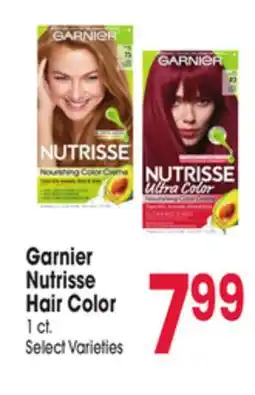Jewel-Osco Garnier Nutrisse Hair Color offer