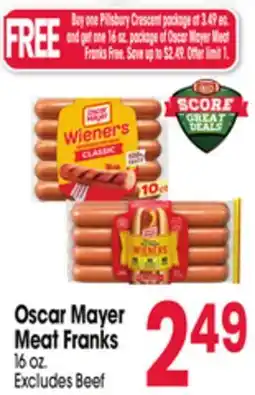 Jewel-Osco Oscar Mayer Meat Franks offer