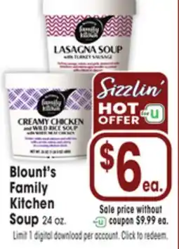Jewel-Osco Blount's Family Kitchen Soup offer