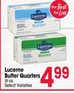 Jewel-Osco Lucerne Butter Quarters offer