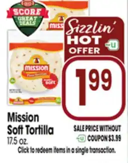 Jewel-Osco Mission Soft Tortilla offer