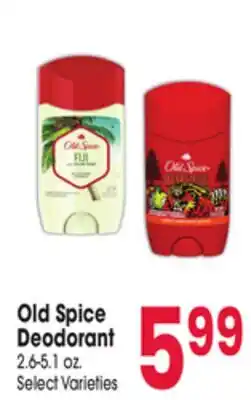 Jewel-Osco Old Spice Deodorant offer
