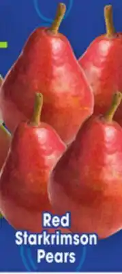 Jewel-Osco Red Starkrimson Pears offer