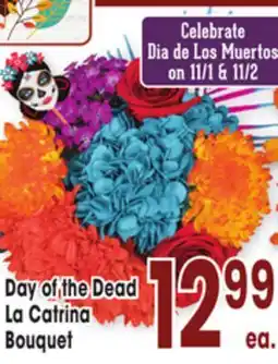 Jewel-Osco Day of the Dead La Catrina Bouquet offer