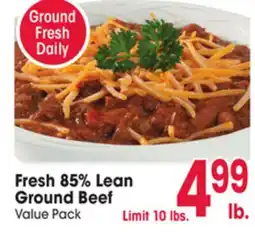 Jewel-Osco Fresh 85% Lean Ground Beef offer