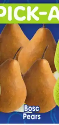 Jewel-Osco Bosc Pears offer