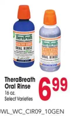 Jewel-Osco TheraBreath Oral Rinse offer