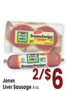 Jewel-Osco Jones Liver Sausage offer