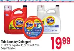 Jewel-Osco Tide Laundry Detergent offer