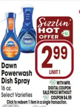 Jewel-Osco Dawn Powerwash offer