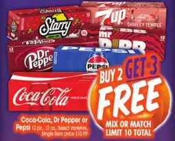 Jewel-Osco Coca-Cola, Dr Pepper or Pepsi offer