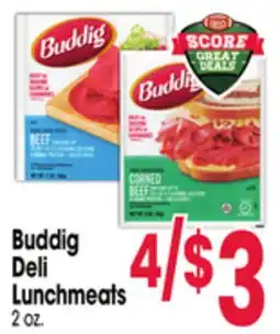 Jewel-Osco Buddig Deli Lunchmeats offer