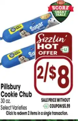 Jewel-Osco Pillsbury Cookie Chub offer