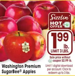 Jewel-Osco Washington Premium SugarBee Apples offer