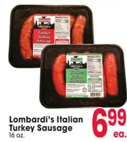 Jewel-Osco Lombardi's Italian Turkey Sausage offer