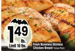 Jewel-Osco Fresh Boneless Skinless Chicken Breast offer