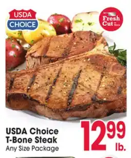 Jewel-Osco USDA Choice T-Bone Steak offer