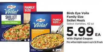 Food 4 Less Birds Eye Voila Family Size Skillet Meals offer