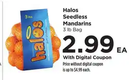 Food 4 Less Halos Seedless Mandarins offer
