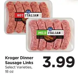 Food 4 Less Kroger Dinner Sausage Links offer
