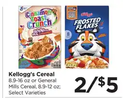 Food 4 Less Kellogg's Cereal offer