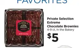 Food 4 Less Private Selection Extreme Chocolate Brownies offer
