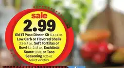 Meijer Old El Paso Products offer