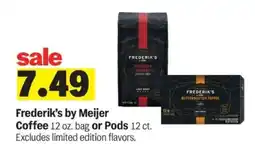 Meijer Frederik's by Meijer Coffee or Pods offer