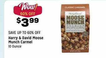 Grocery Outlet Harry & David Moose Munch Carmel offer