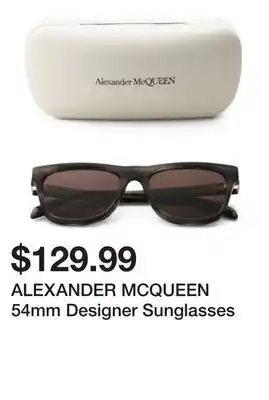 Marshalls ALEXANDER MCQUEEN 54mm Designer Sunglasses offer