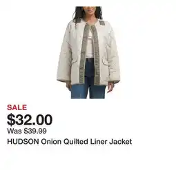Marshalls HUDSON Onion Quilted Liner Jacket offer