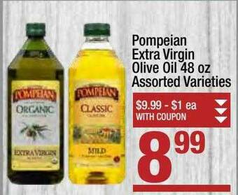 Super King Markets Pompeian Extra Virgin Olive Oil offer