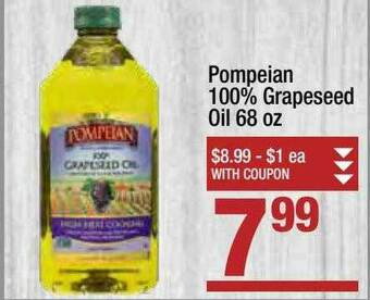 Super King Markets Pompeian 100% Grapeseed Oil offer