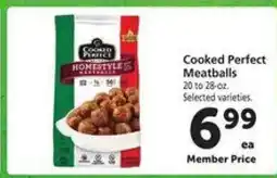 Safeway Cooked Perfect Meatballs offer