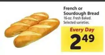 French or Sourdough Bread
